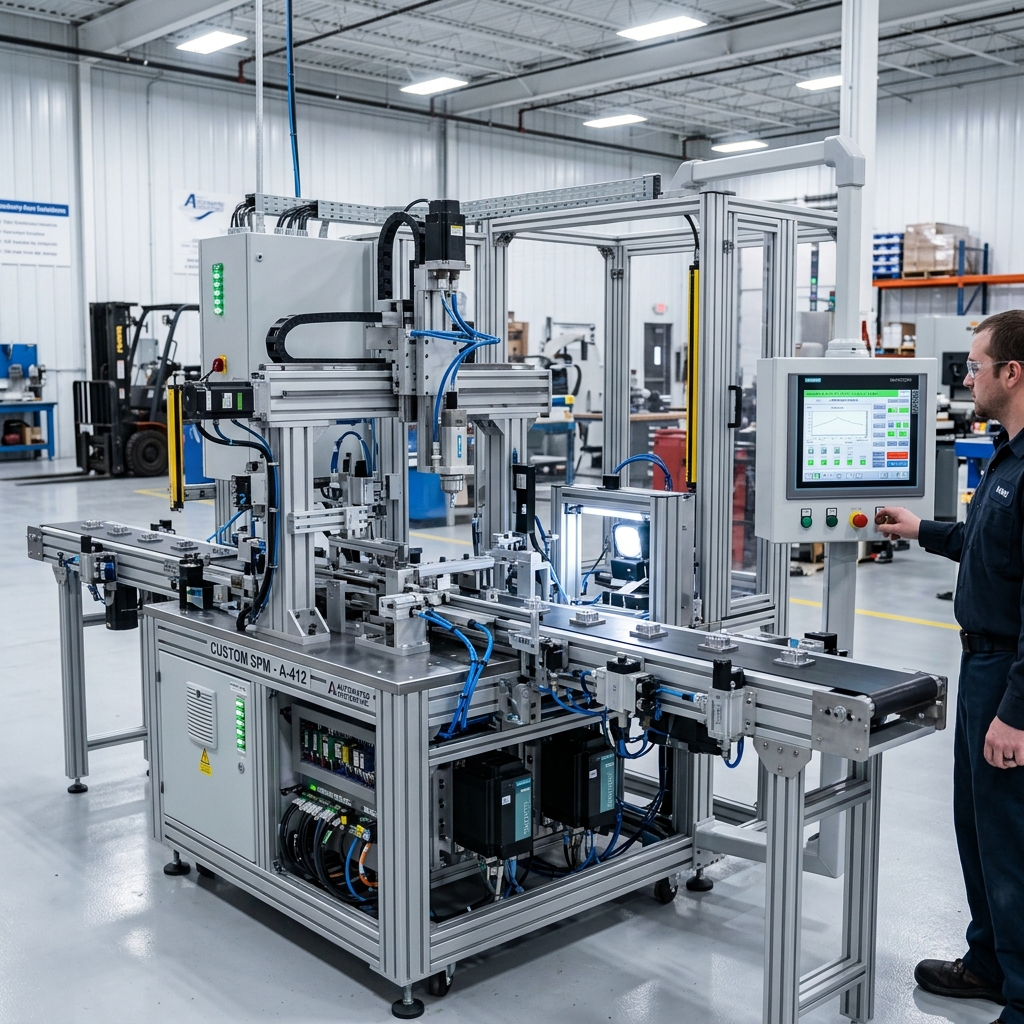 Automated Special Purpose Machine SPM Rig